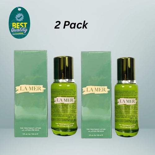 (2x) LA MER The Treatment Lotion 150ml / 5oz New with Box & Sealed Fit And Glow