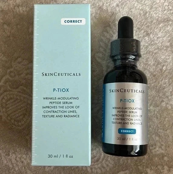 NEW Skinceuticals P-Tiox Wrinkle Modulating Peptide Serum FullSize 1 Oz Fit And Glow
